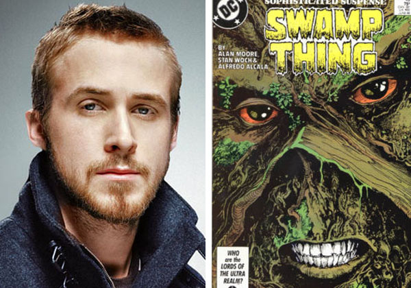 Alec Holland – The <b>Swamp Thing</b> / Ryan Gosling: Although he&#39;s yet to anchor a ... - gosling_swampthing