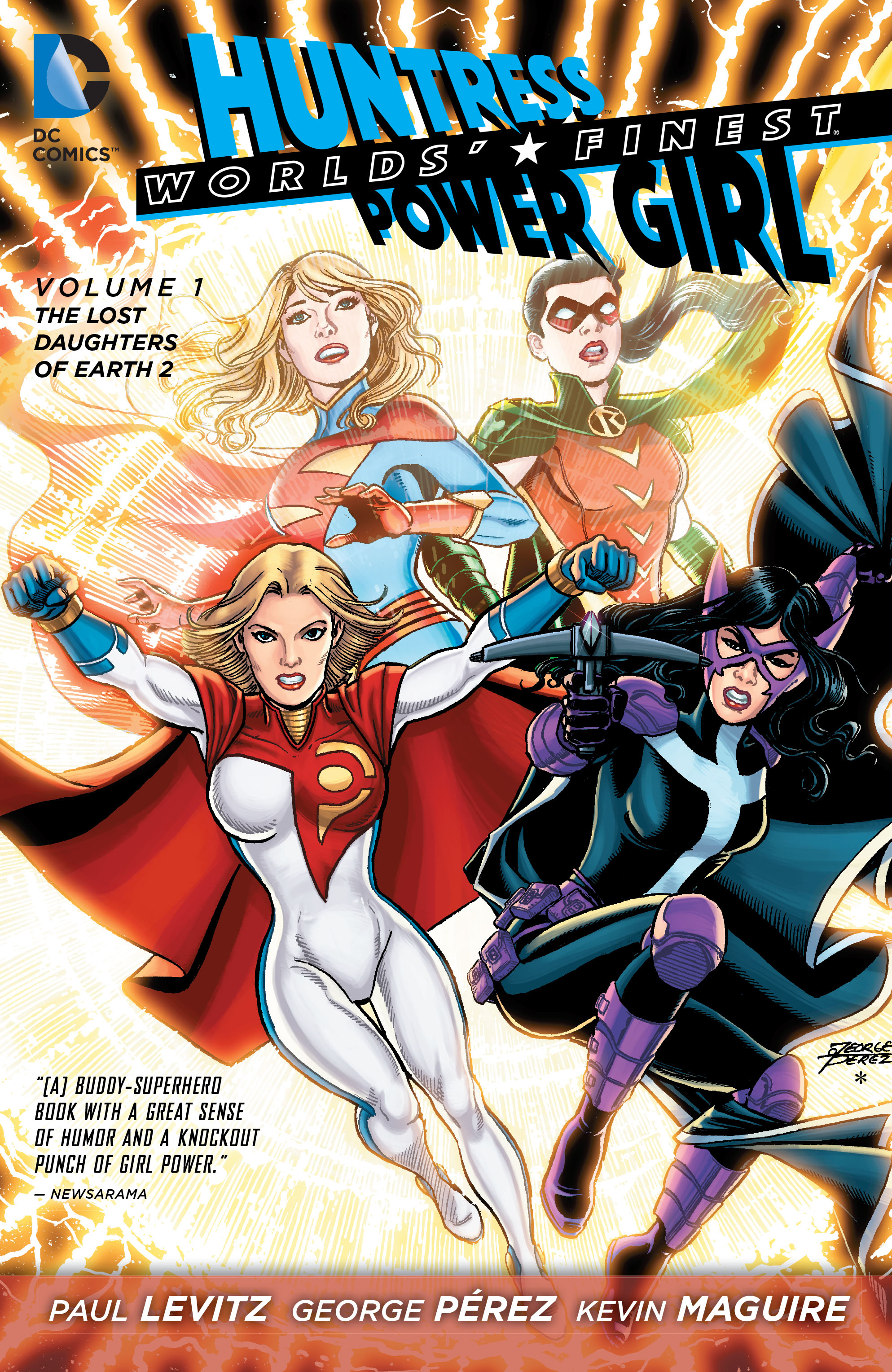 Worlds' Finest, Vol. 1: The Lost Daughters of Earth 2 (The New 52) Paul Levitz, George Perez and Kevin McGuire