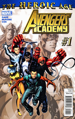 Avengers Academy Cover Marvel