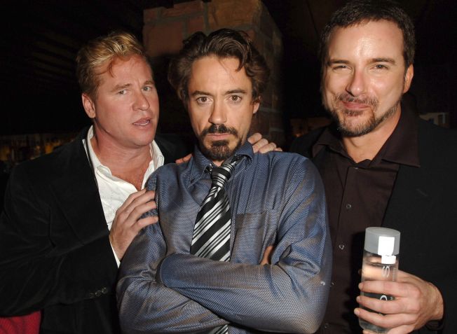 Val Kilmer, Robert Downey Jr. & Shane Black 