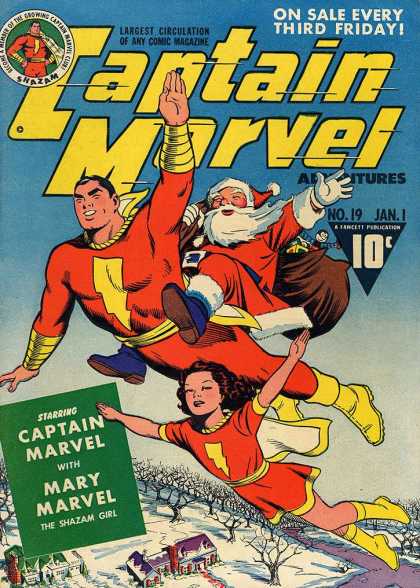 Captain marvel adventures 19 coverbrowser