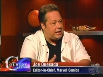 Joe Q on Colbert Report