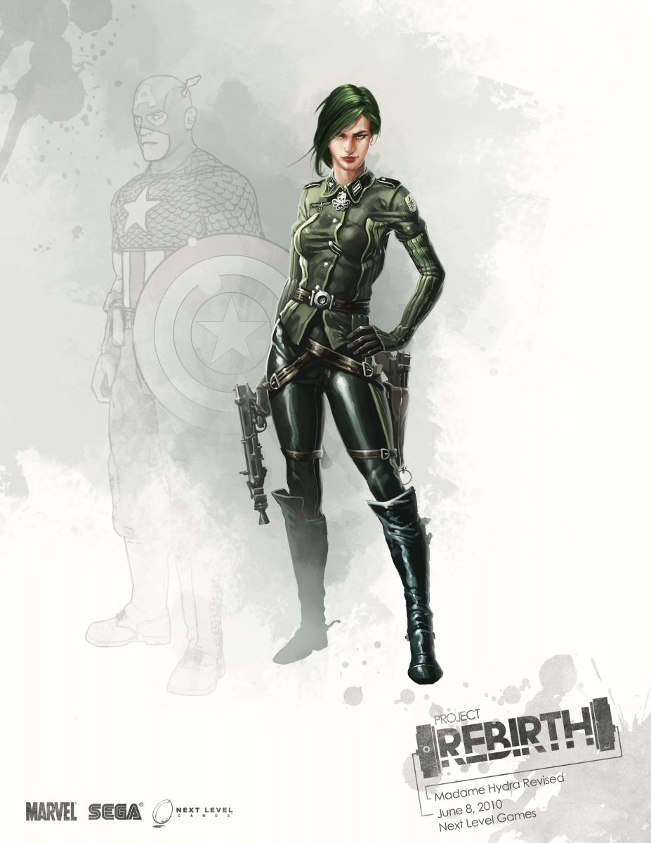 Captain America Madam Hydra concept