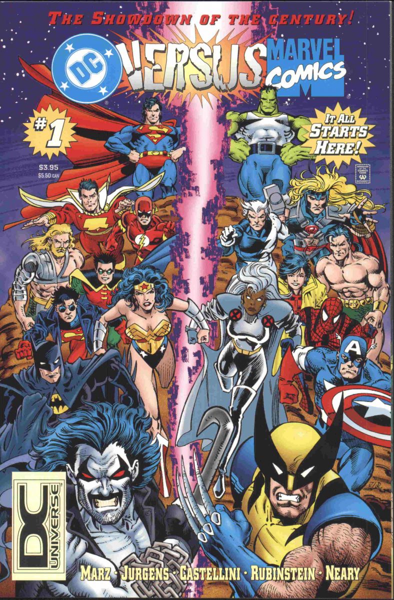 DC versus Marvel Cover