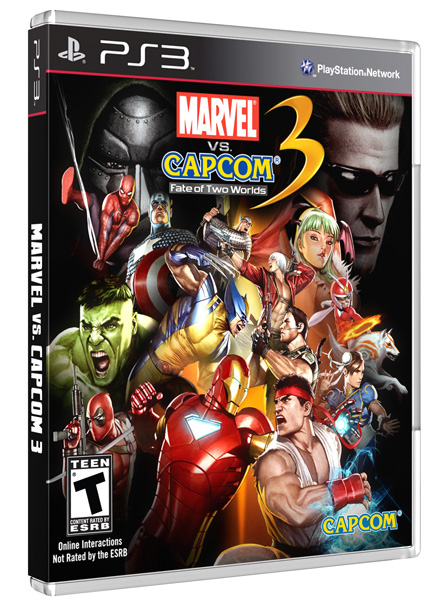 Marvel vs. Capcom 3 Box Art