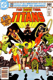 New Teen Titans 1 Cover