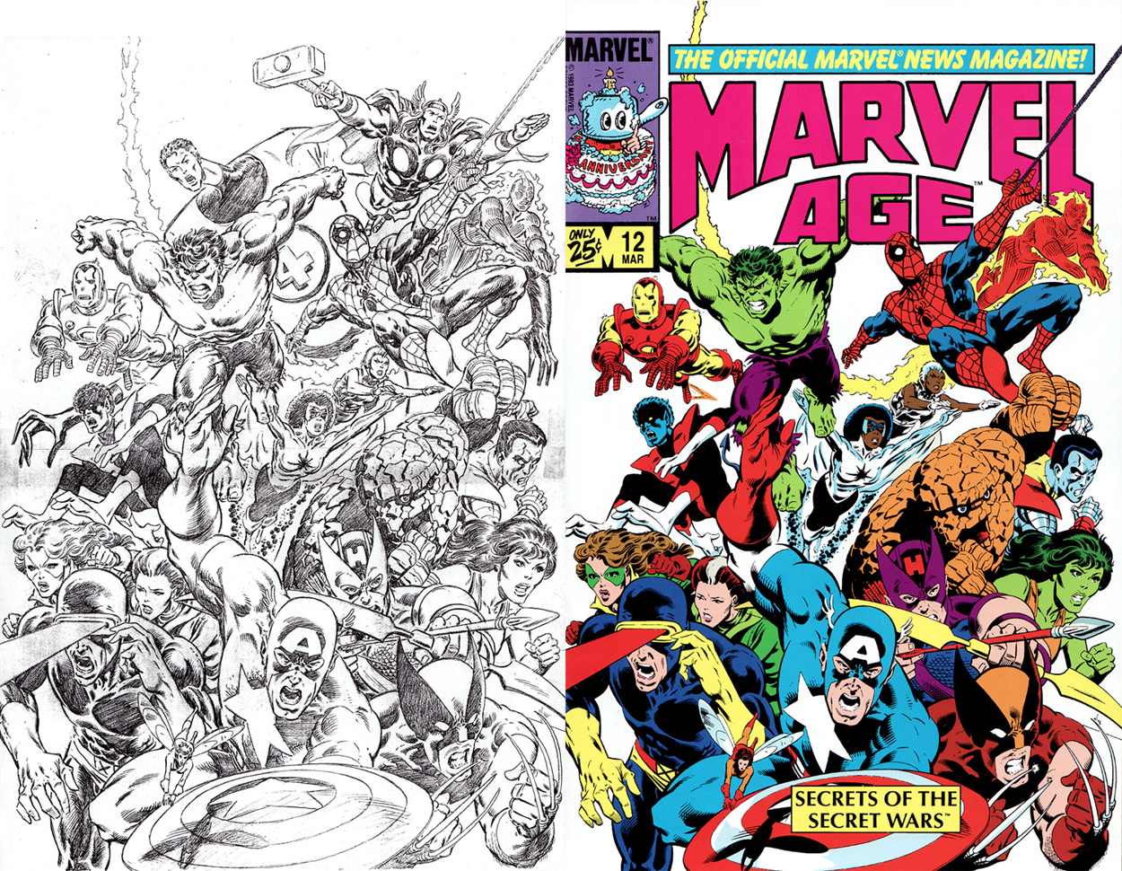Download Comic Book Coloring Then And Now