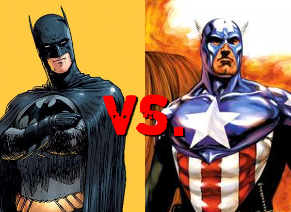 Tuesday Showdown: Batman (Dick) vs. Captain America (Bucky)