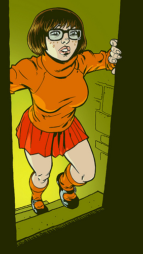 Philip Bond drawing Velma? Jinkies!