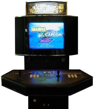 Marvel vs. Capcom 2 arcade cabinet