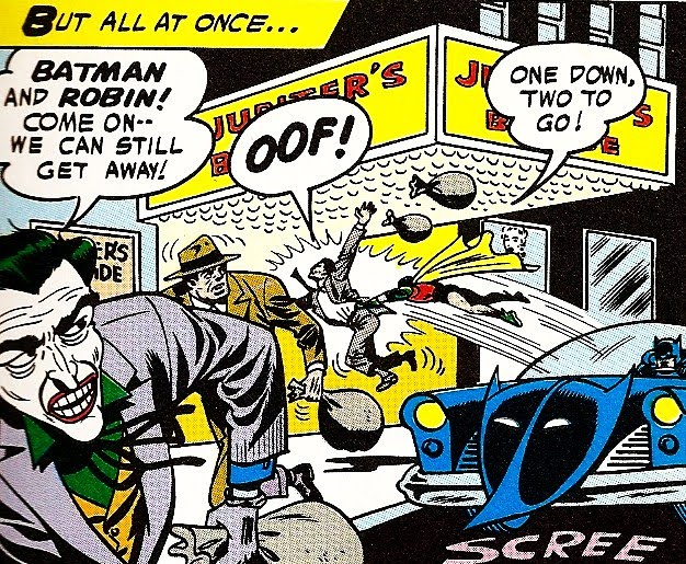 Dick Sprang's Joker is weird.