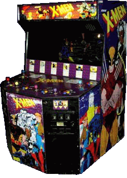 X-Men Arcade Six Player Version