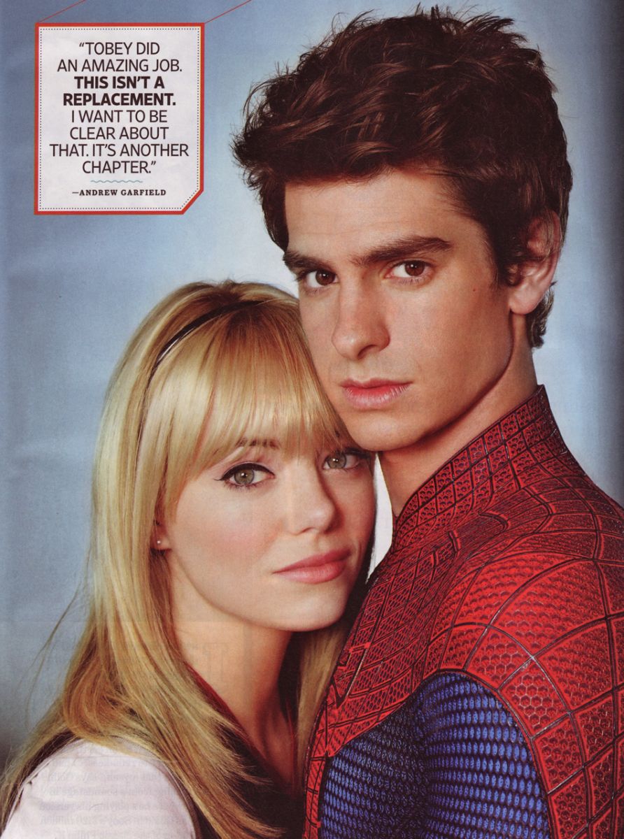 First Look: Andrew Garfield & Emma Stone in 'The Amazing Spider-Man' from  Entertainment Weekly