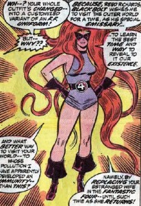 Medusa once joined the Fantastic Four