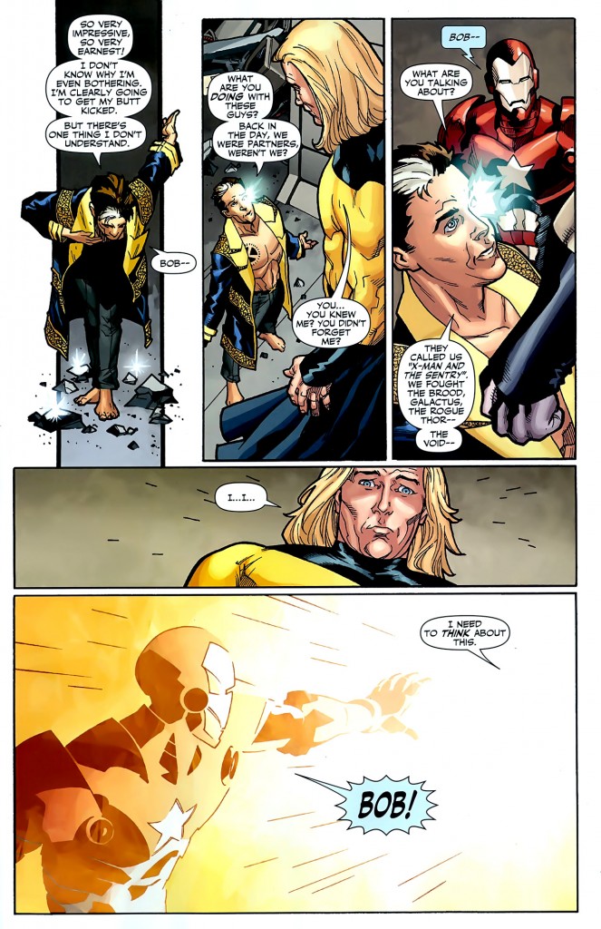 Nate Grey kills Sentry with kindness, and crying