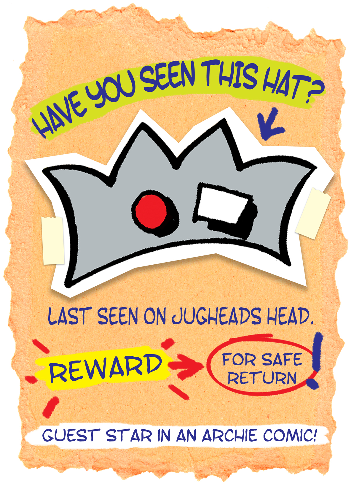 Contest Help Jughead Find His Crown Get Drawn Into An Archie Comic