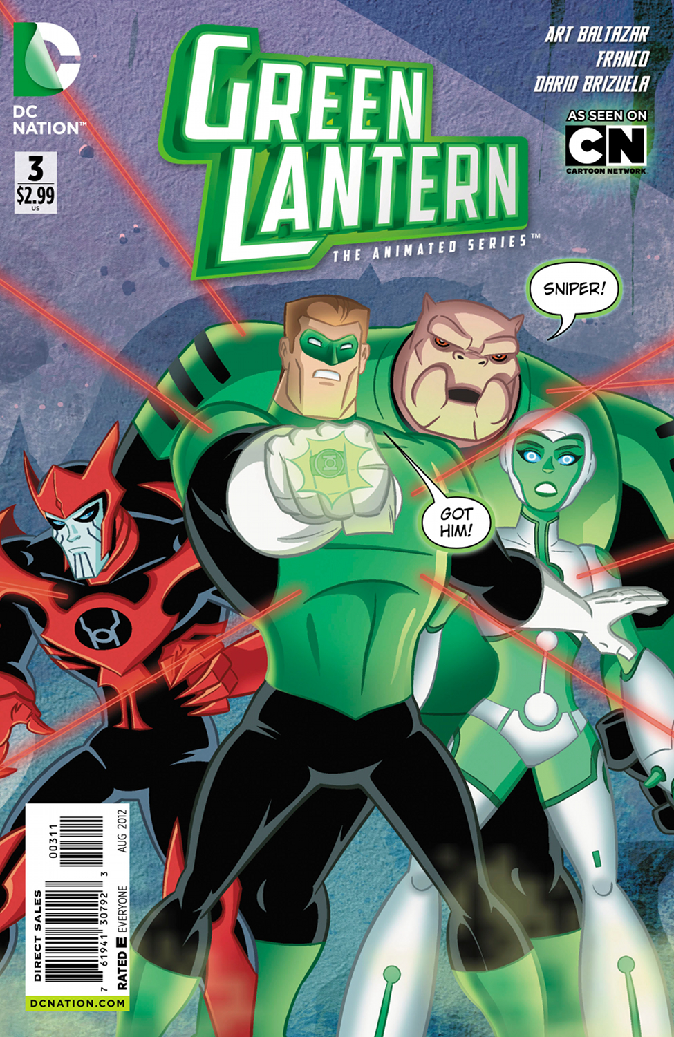 GREEN LANTERN: THE ANIMATED SERIES #3