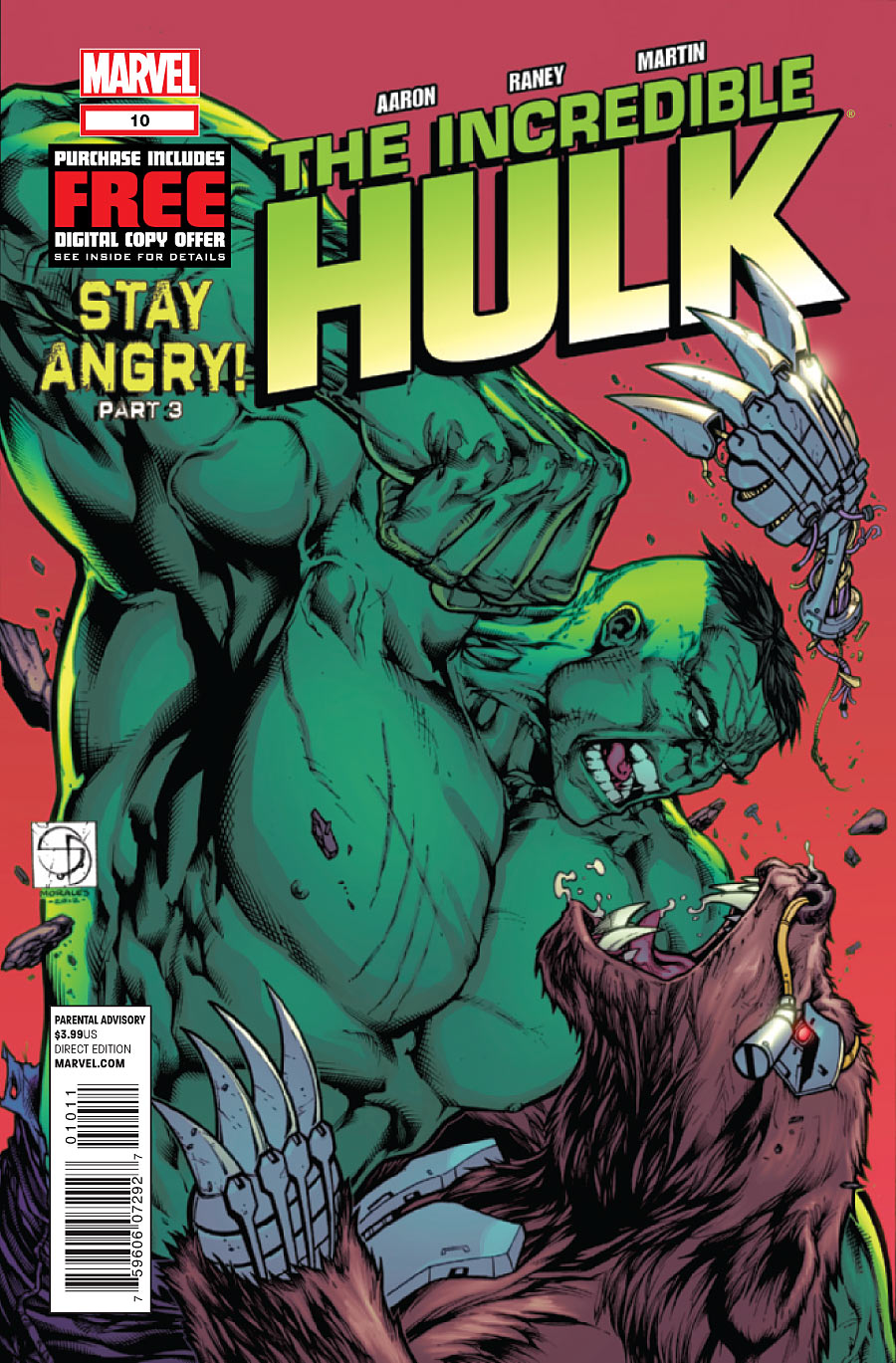 THE INCREDIBLE HULK #10