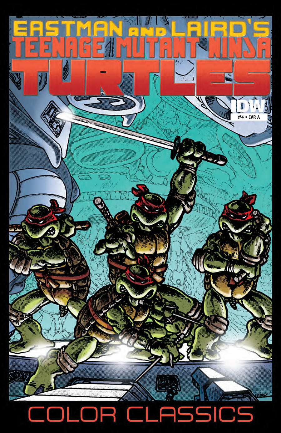 TEENAGE MUTANT NINJA TURTLES COLOR CLASSICS 4