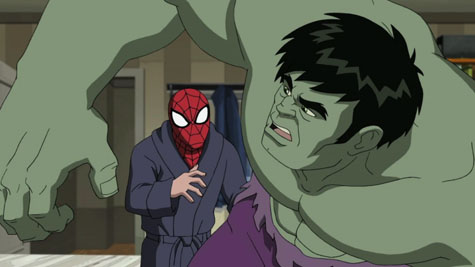 Ultimate Spider-Man' – S01E19 – “Home Sick Hulk”