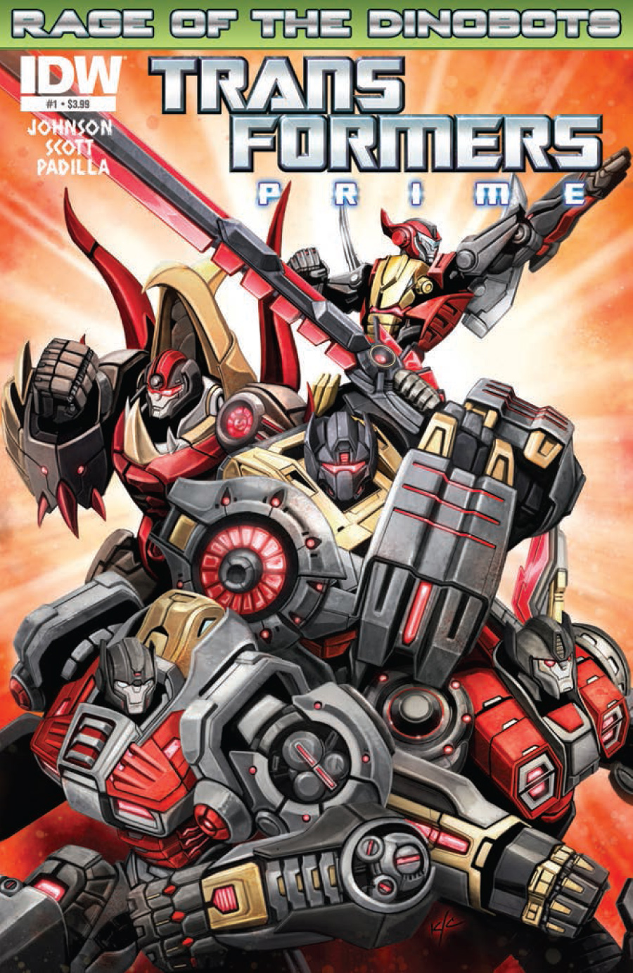 The Transformers Prime Rage Of The Dinobots 1 