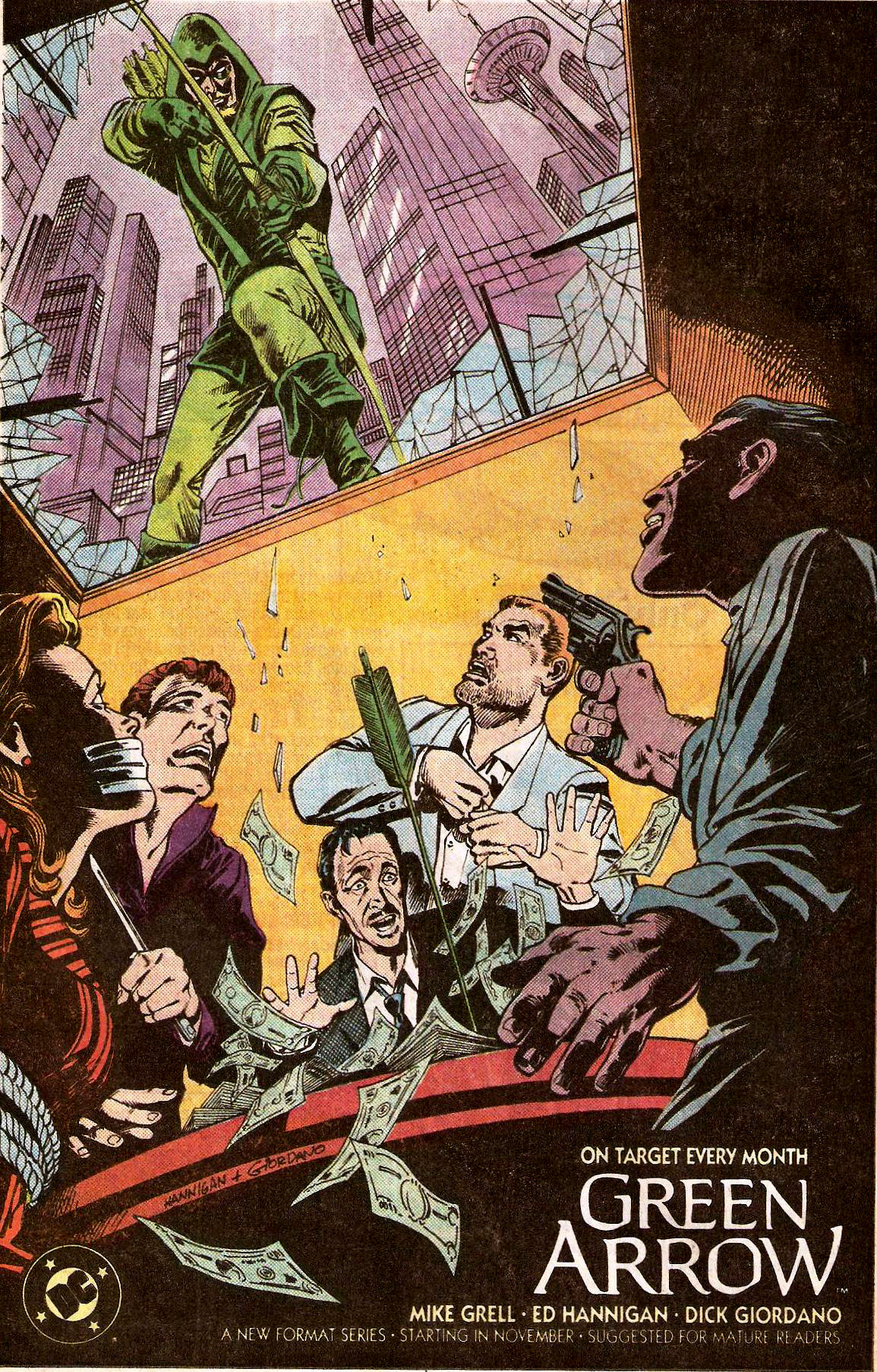 Green Arrow (Vol. 2) In-House Ad (1988)