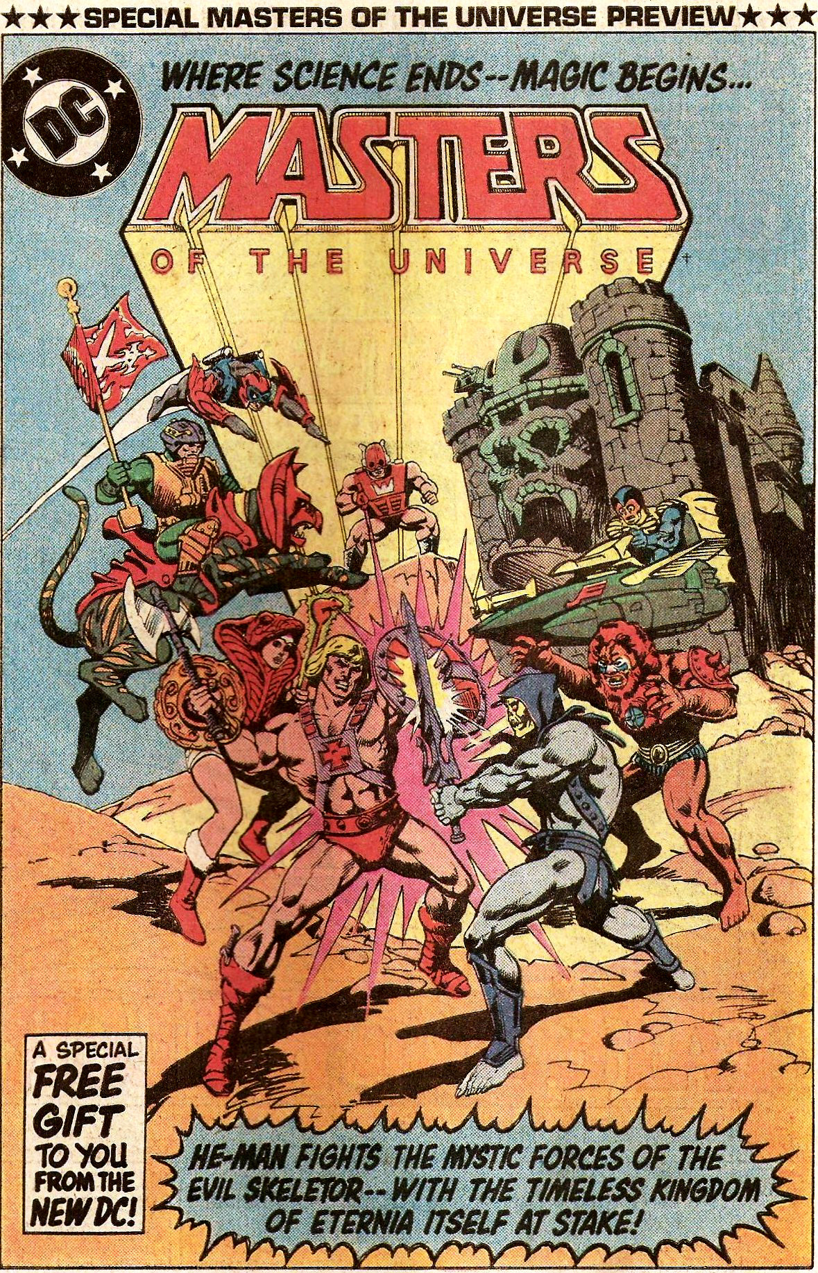 From Masters of the Universe Preview (1982)