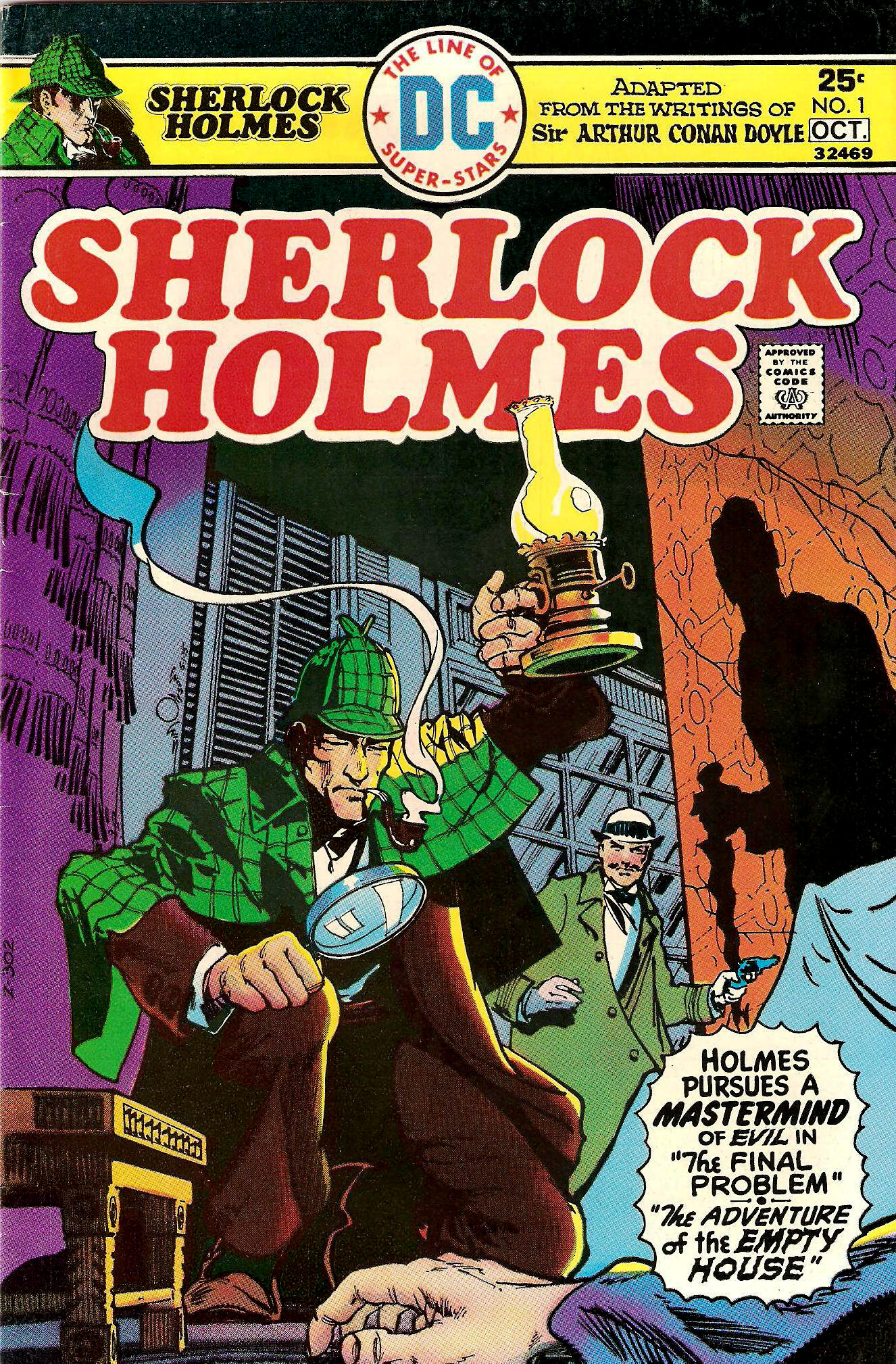 Sherlock Holmes #1 (1975) Cover