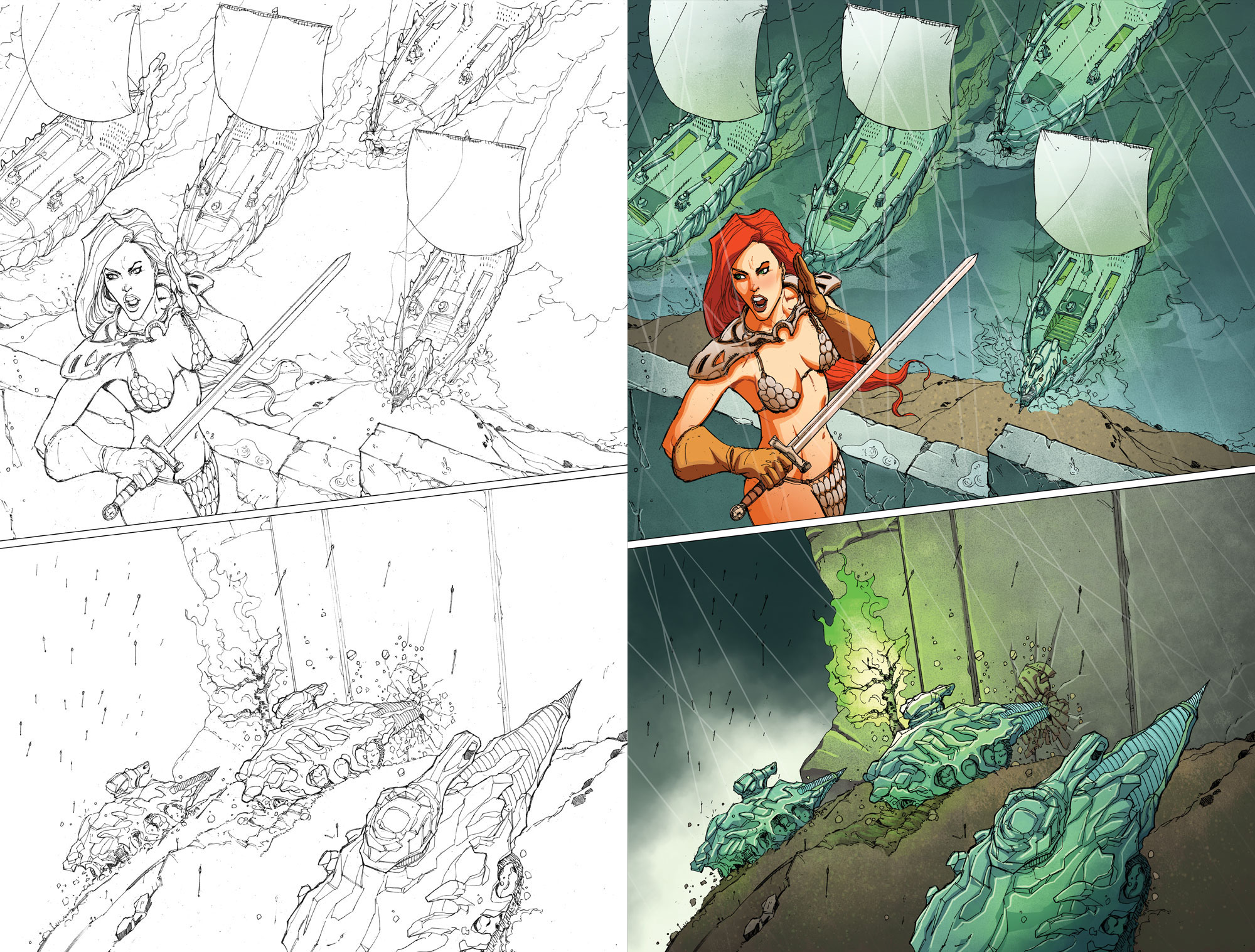 red_sonja_atlantis_rises_issue_2__page_1_by_max_dunbar-d5f477r