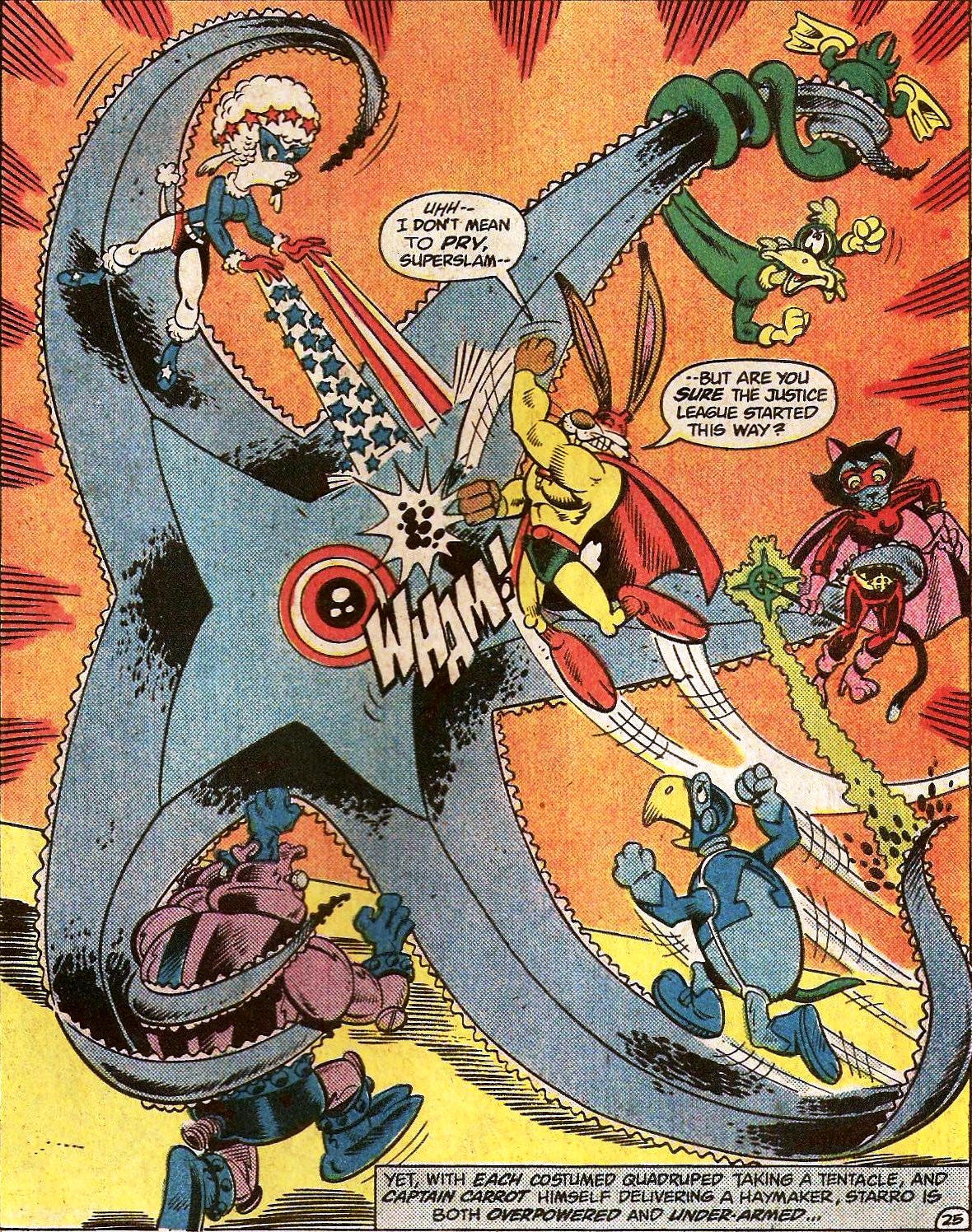 From Captain Carrot and his Amazing Zoo Crew! #1 (1982)