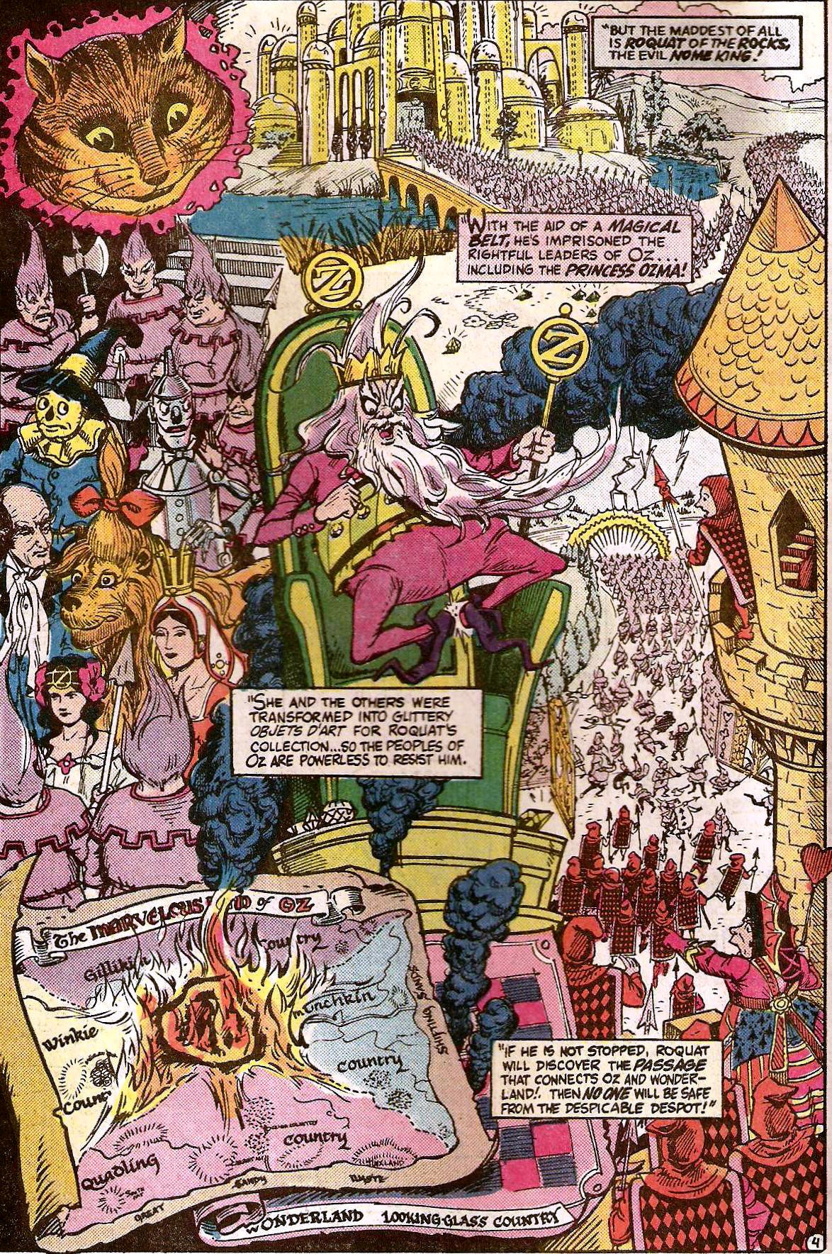 From The Oz - Wonderland War #1 (1986)