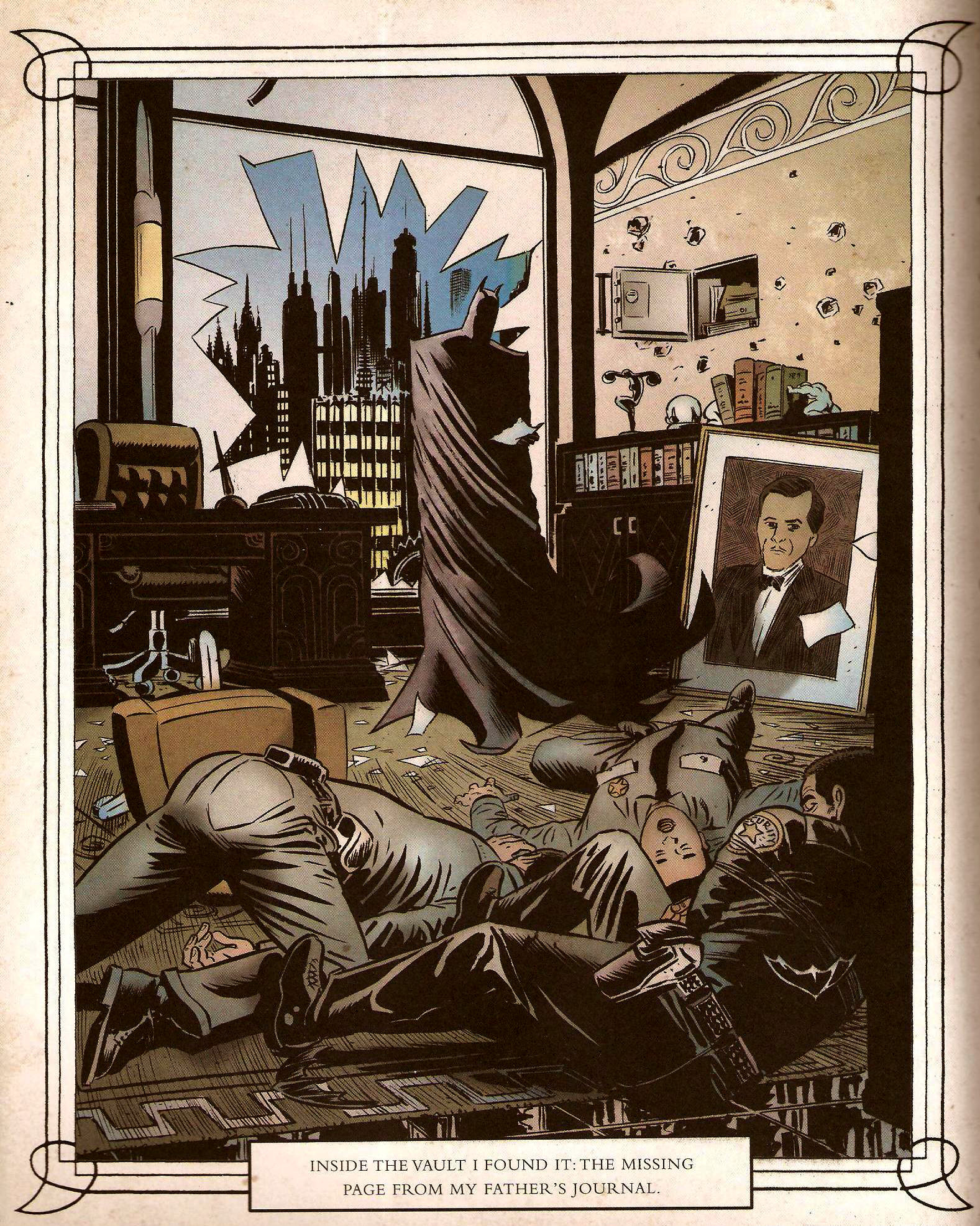 From Batman: Murder at Wayne Manor (2008)