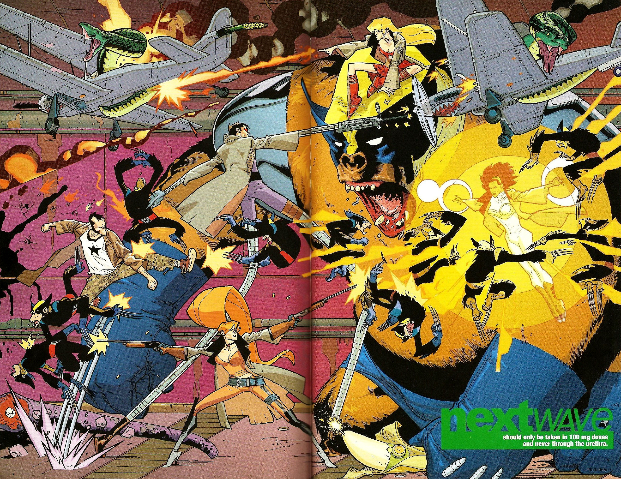 From Nextwave: Agents of H.A.T.E. #11 (2007)