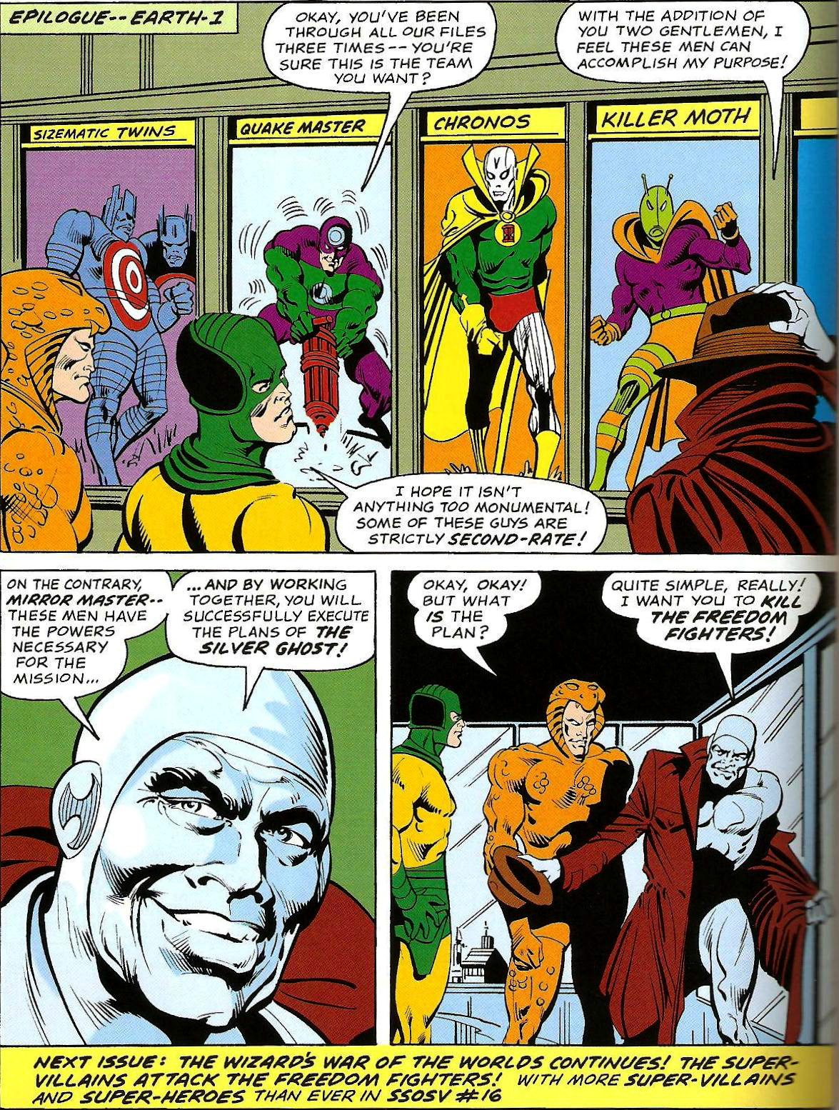 From Secret Society of Super-Villains #15 (1978)