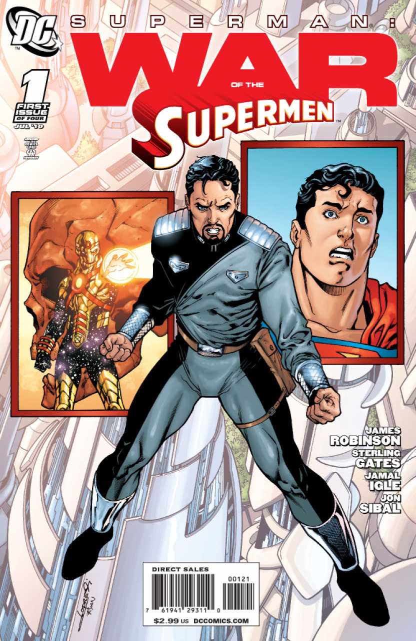 Superman: War of the Supermen #1 (2010) Cover