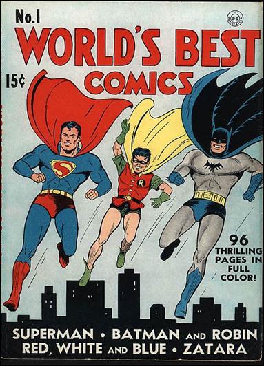 World's Best Comics #1 (1941) Cover