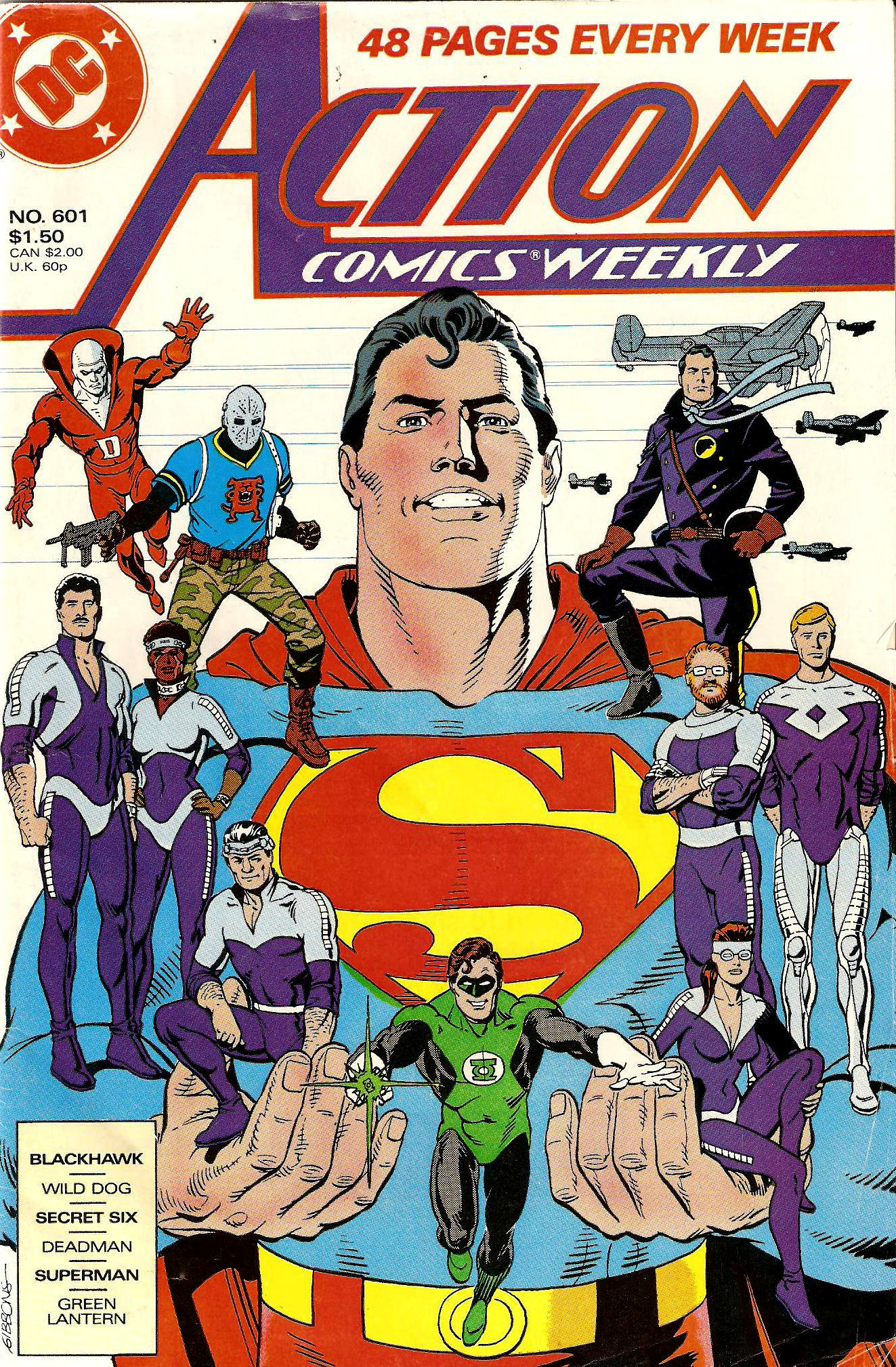 Action Comics Weekly #601 (1988) Cover