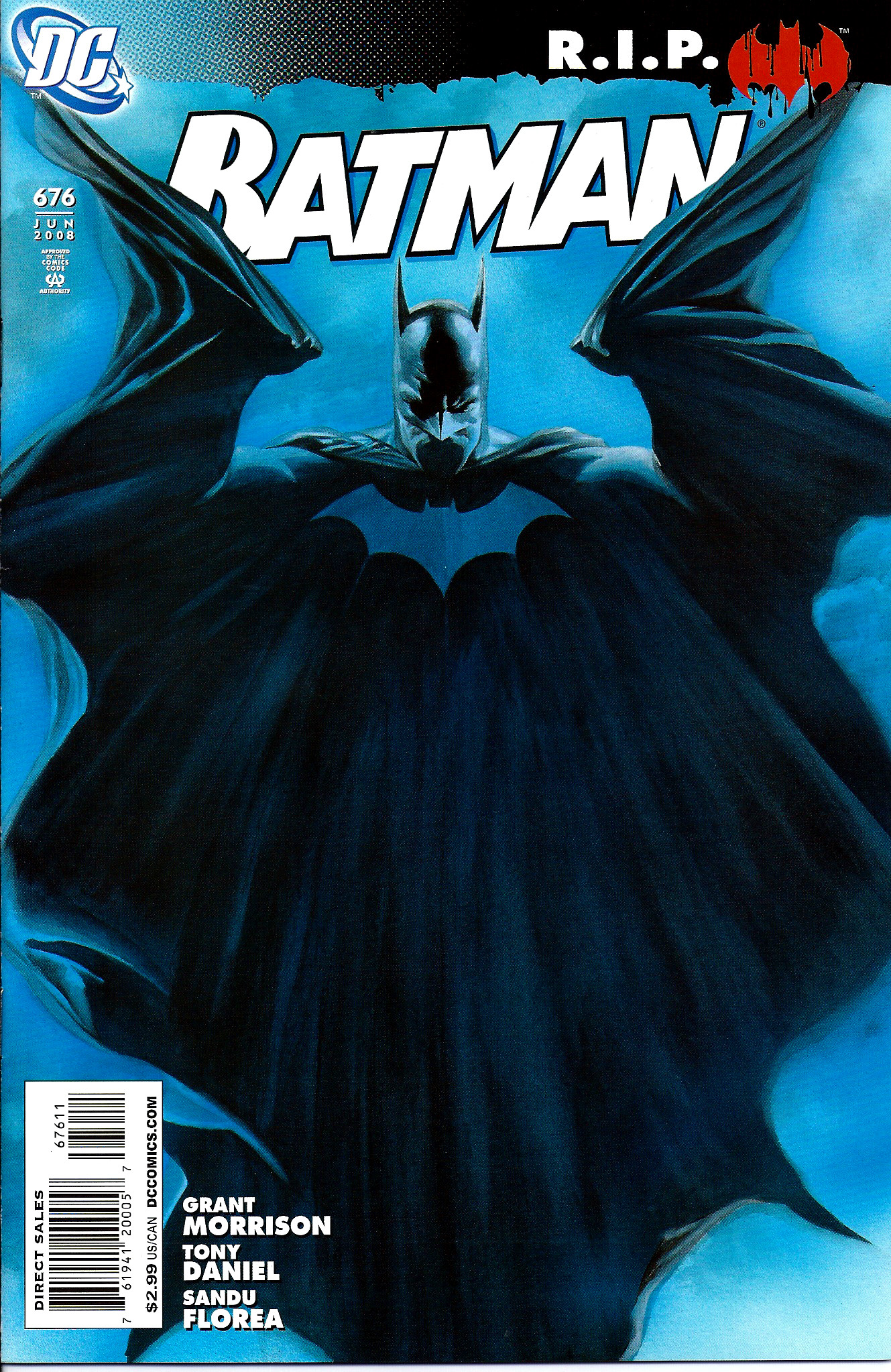 Batman (Vol. 1) #676 (2008) Cover