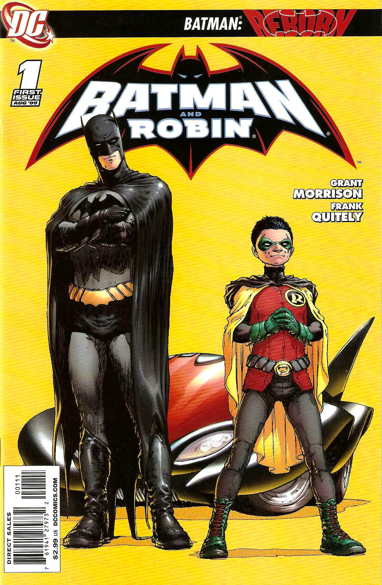 From Batman and Robin (Vol. 1) #1 (2009) Cover