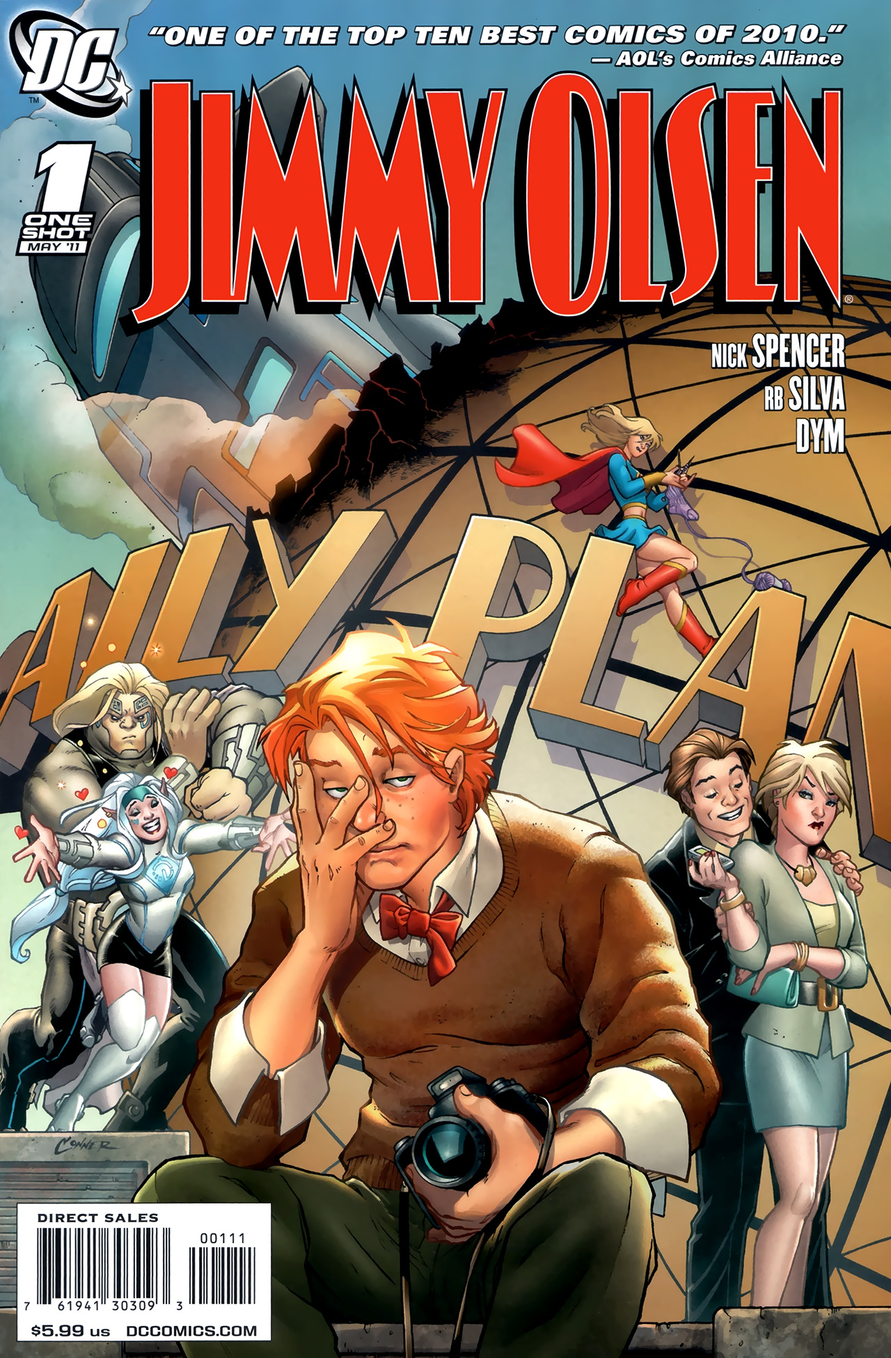 Jimmy Olsen #1 (2011) Cover