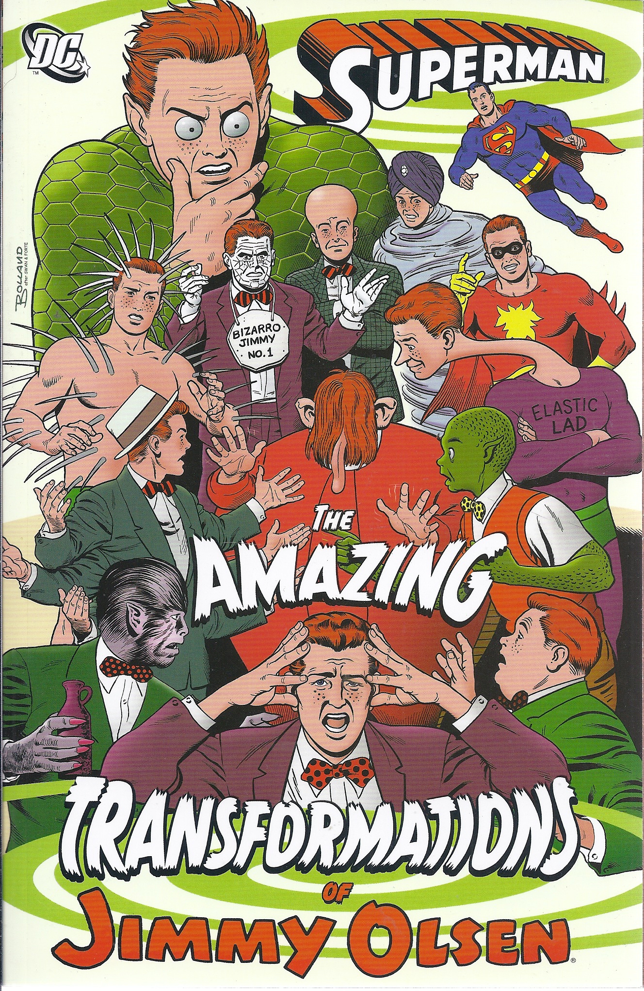 Superman: The Amazing Transformations of Jimmy Olsen (2007) Cover