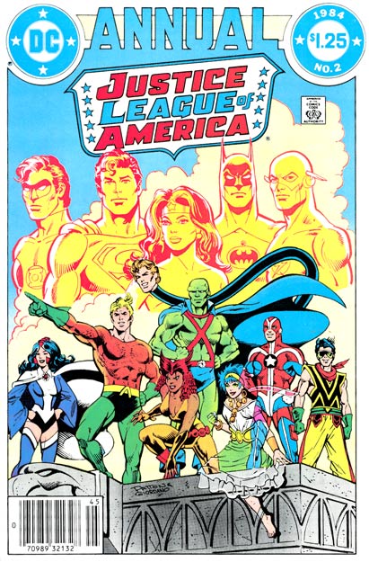Justice League of America Annual (Vol. 1) #2 (1984) Cover