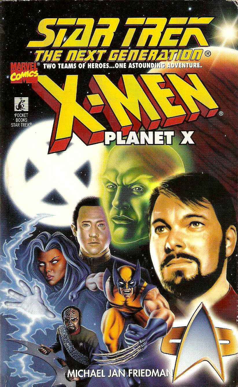 Star Trek: The Next Generation / X-Men: Planet X (1998) Cover